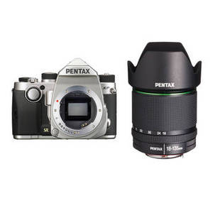 KP DSLR Camera with 18-135mm Lens Kit (Silver)