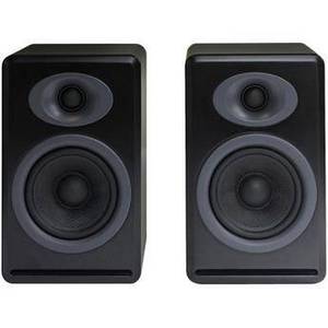P4 2-Way Passive Bookshelf Speakers (Black, Pair)