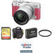 X-A3 Mirrorless Digital Camera with 16-50mm Lens Deluxe Kit (Pink)