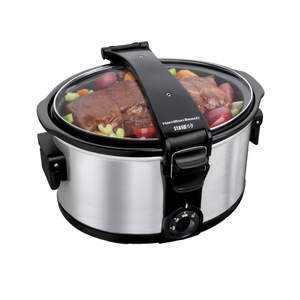 7 Qt. Stay or Go Portable Slow Cooker