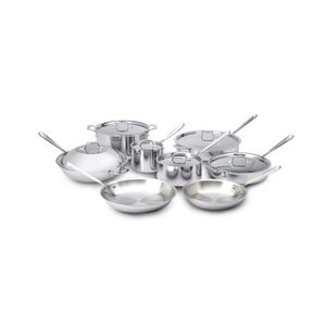 14-Piece Stainless Steel Cookware Set