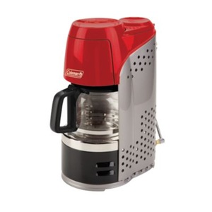 Coleman 10 Cup Portable Prpn Coffmker Rd/Blk/Gry 2000008052