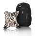 Obersee Bern Diaper Bag Backpack with Detachable Cooler, Black/Camo