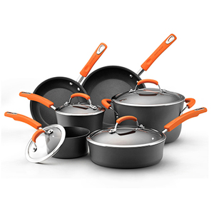 10 Pc. Hard Anodized II Cookware Set