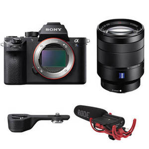Alpha a7S II Mirrorless Digital Camera with 24-70mm f/4 Lens & Accessories Kit