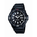 Classic Analog Watch Black Resin Band