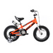 Royalbaby Space No. 1 Aluminum Kid's Bike, Boy's Bike and Girl's Bicycles, Gift for Kids, 14 inch wheels, Orange