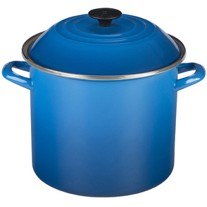 10 Qt Enamel-On-Steel Covered Stockpot Marseille