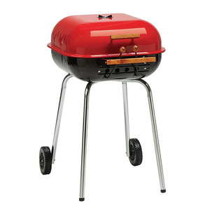 Swinger Charcoal Grill Red