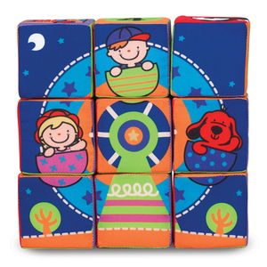 Melissa & Doug Match & Build Blocks