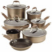 Advanced Bronze Hard Anodized 12pc Cookware Set