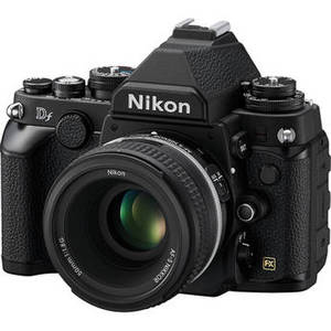 Df DSLR Camera with 50mm f/1.8 Lens (Black)