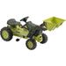 Kalee Pedal Tractor with Loader Green
