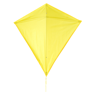 Premier Kite Yellow 30-Inch Diamond Kite
