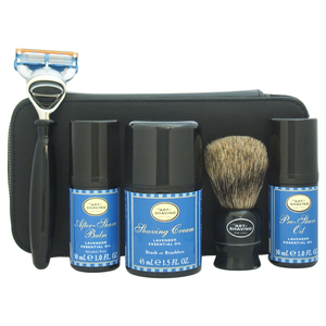 The Art of Shaving Travel Kit - Lavender by for Men - 7 Pc Kit