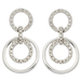 Cascading Circle Diamond Earrings