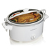 Stay or Go 6 Quart Slow Cooker White