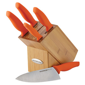Rachael Ray 6 Piece Knife Block Set Orange