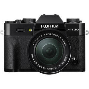 X-T20 Mirrorless Digital Camera with 16-50mm Lens (Black)