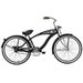 Micargi Matte Black Falcon GTS Beach Cruiser