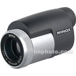 8x25 Macroscope Monocular (Black & Silver)