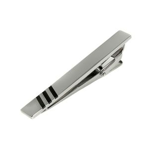 Stainless Steel Stainless Steeleel Tie Bar with Black Enamel