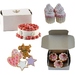 The Queen's Treasures American Bakery Collection Party Set of Cookies, Mini Cupcakes, Muffins, and a Party Cake, Fits 18 Inch Girl Dolls