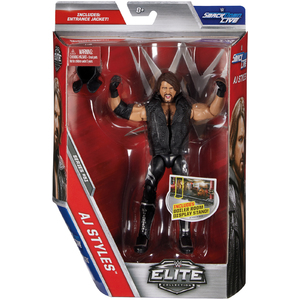 WWE AJ Styles - Elite 51 Toy Wrestling Action Figure