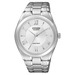 Mens Corporate Exclusive Silver-Tone Quartz Watch Silver Dial