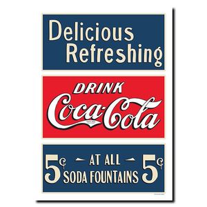Trademark Global 24x32 inches Soda Fountain