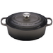 Signature Enameled Cast Iron 5 Qt Oval French Oven Oyster