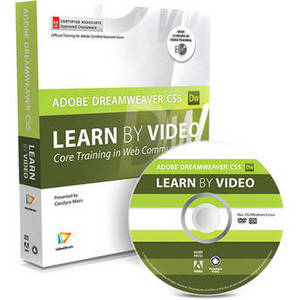 Book & DVD-ROM: Learn Adobe Dreamweaver CS5 by Video: Core Training in Web Communication