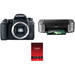 EOS 77D DSLR Camera Body with Inkjet Printer Kit