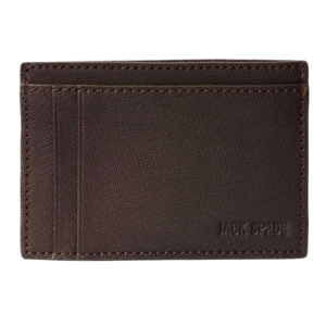 Jack Spade Barrow Leather ID Wallet - Brown