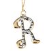 Diamond Fascination 14kt Yellow Gold Diamond Accent "R" Pendant