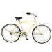 Titan Docksider Single Speed Men's Beach Cruiser Bicycle, 26-Inch Wheels, 18-Inch Frame, Glossy Cream Color