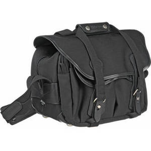 225 Shoulder Bag (Black with Black Leather Trim)
