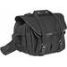 225 Shoulder Bag (Black with Black Leather Trim)
