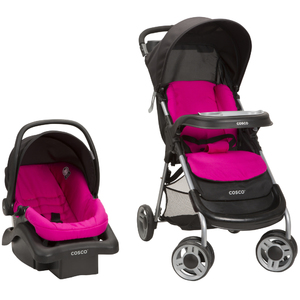 Cosco Lift & Stroll Travel System - Very Berry
