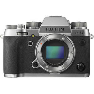 X-T2 Mirrorless Digital Camera (Body Only, Graphite Silver Edition)