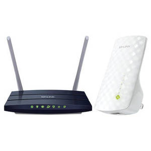 Archer C50 Wireless Dual-Band Router Kit with RE200 Wireless-AC750 Range Extender