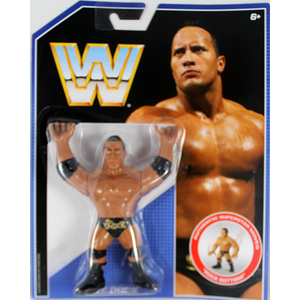 WWE The Rock - Retro Toy Wrestling Action Figure
