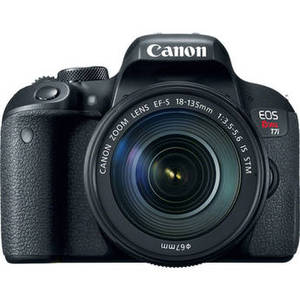 EOS Rebel T7i DSLR Camera with 18-135mm Lens