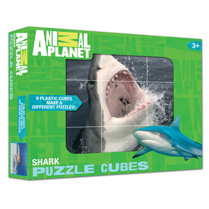 Smart Play Animal Planet Sharks Puzzle Cubes