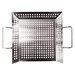 Mr. Bar-B-Q Stainless Steel Fusion Grilling Topper with Wire Handles
