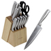14pc Stainless Steel Knife Block Set