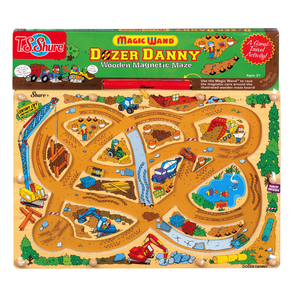 TS Shure Dozer Danny Wooden Magnetic Maze