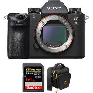 Alpha a9 Mirrorless Digital Camera with Accessory Kit