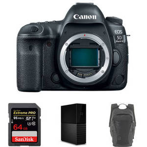 EOS 5D Mark IV DSLR Camera Body and Storage Kit