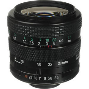 Zoom W/A-Tele 28-70mm f/3.5-4.5 MF Adaptall Lens (Mount Required)